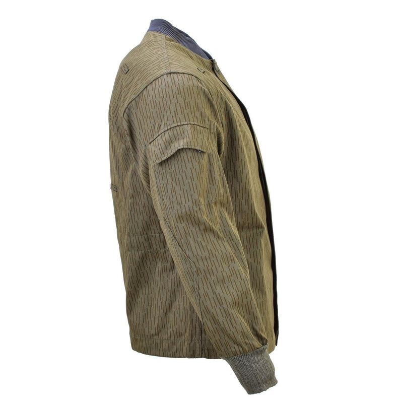 Original German Military NVA strichtarn camo jacket vintage combat field uniform pocket