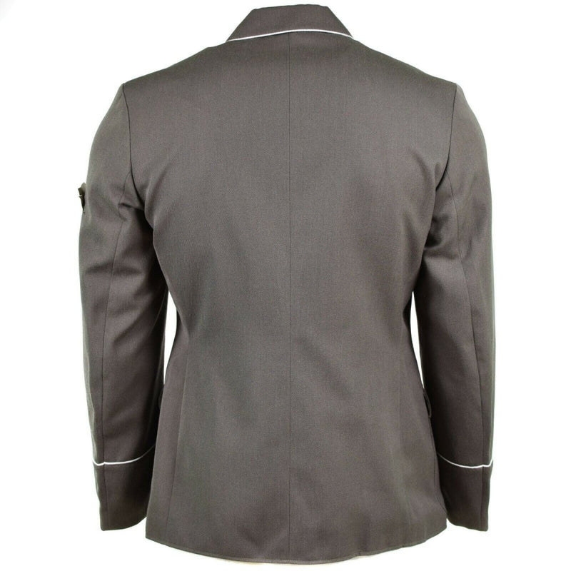 Original vintage German NVA Army Dress Jacket Officier Formal Uniform Grey Military all seasons