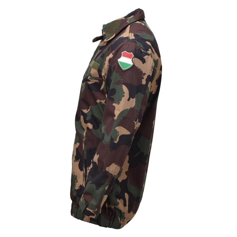 Original Hungarian Military field jacket M1990 four-color woodland shirts