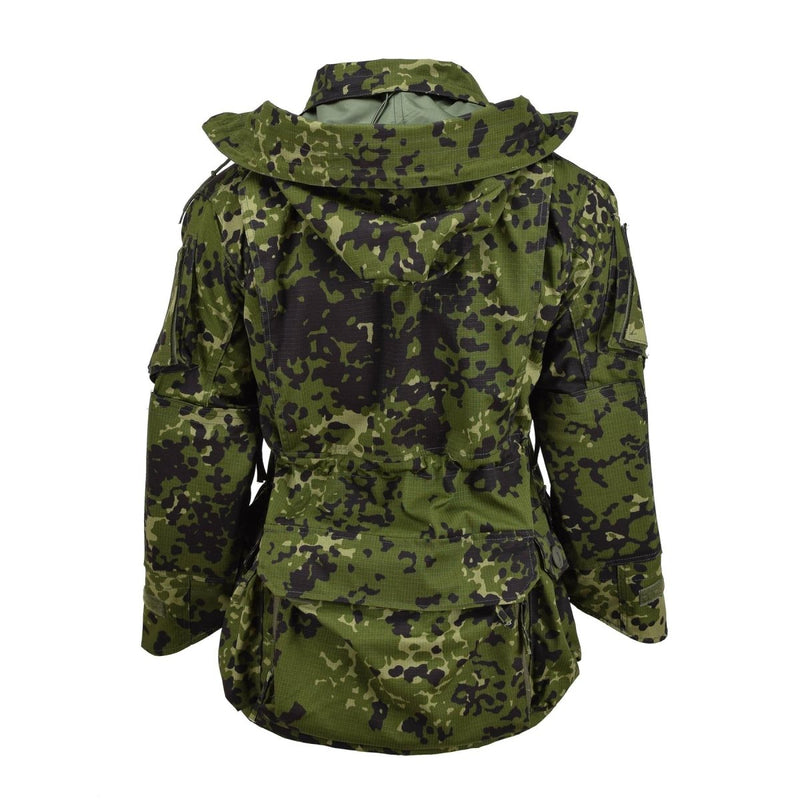 TACGEAR Brand Danish Military style smock jacket ripstop commando M84 camouflage reinforced elbows