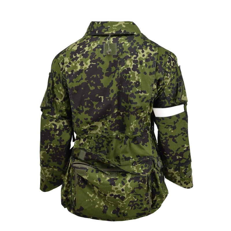 TACGEAR Brand Danish Military style smock jacket ripstop commando M84 camouflage detachable hood D-rings
