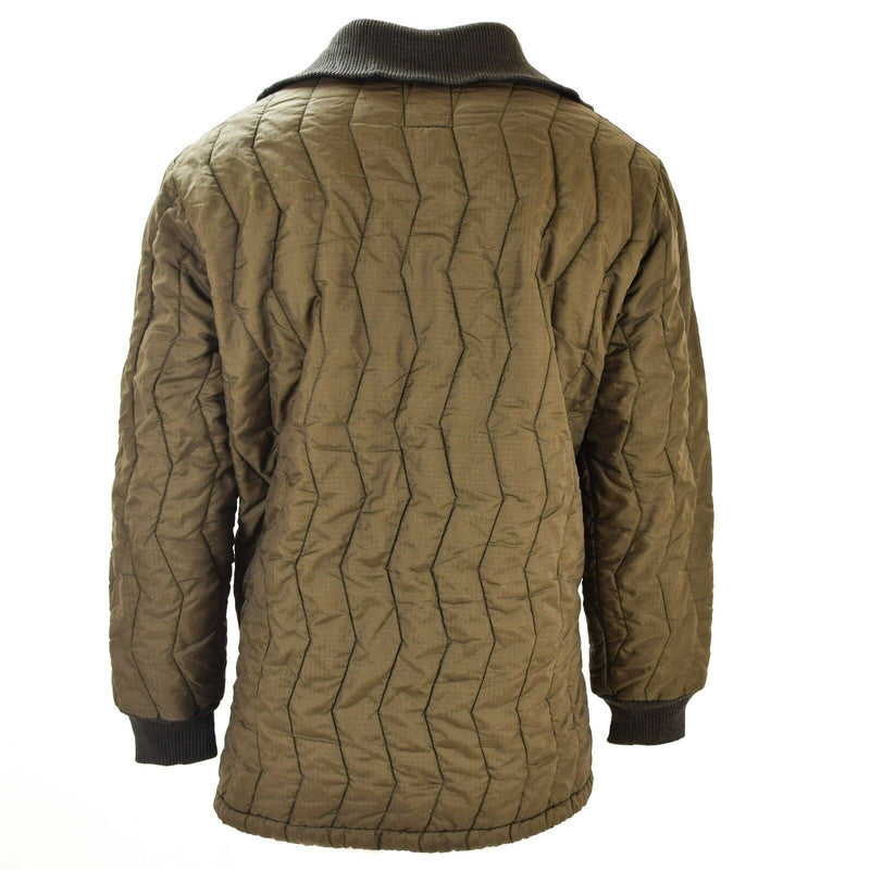 olive quilted liner for german military parka