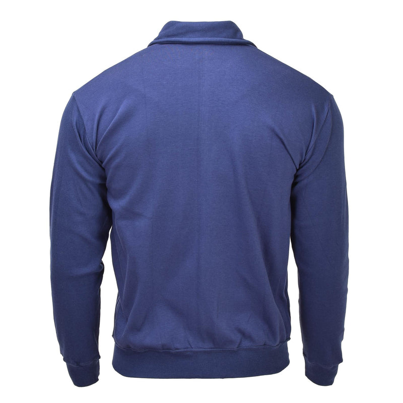 Original Italian Air Force military blue sport jacket full zip sportswear NEW
