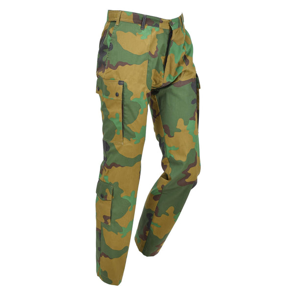 Genuine Dutch Military tactical pants reinforced combat trousers jungle camo NEW