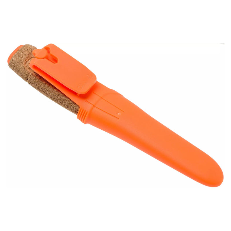 MORAKNIV Floating serrated knife universal fixed blade stainless steel orange