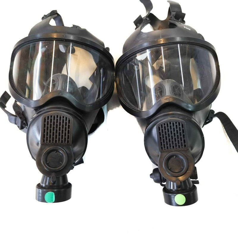 Genuine Belgian gas mask full face protection respirator panorama