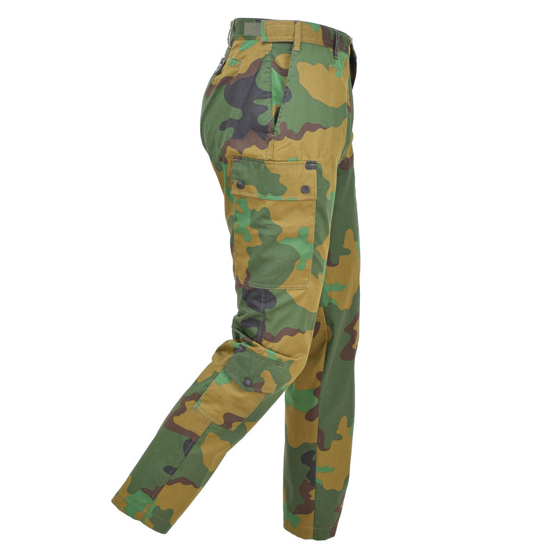 Genuine Dutch Military tactical pants reinforced combat trousers jungle camo NEW