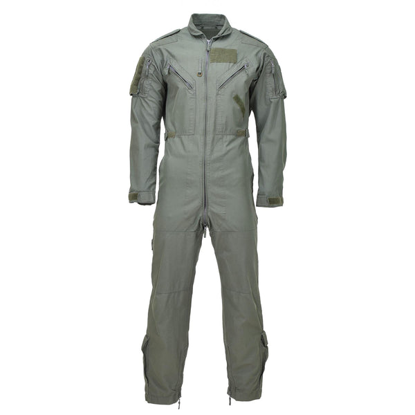 Genuine British military fire resistant coverall Nomex aircrew elasticated Olive