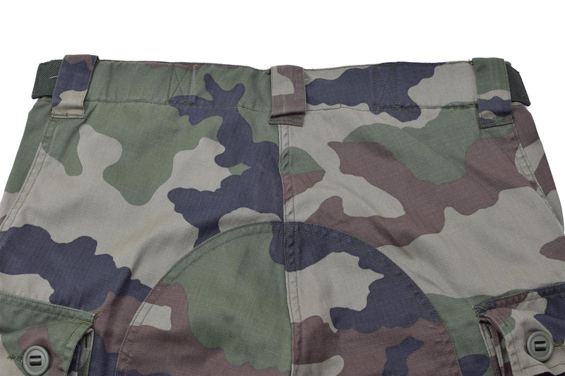 Original French Military cargo pants CCE camo ripstop anti-mosquitos treated