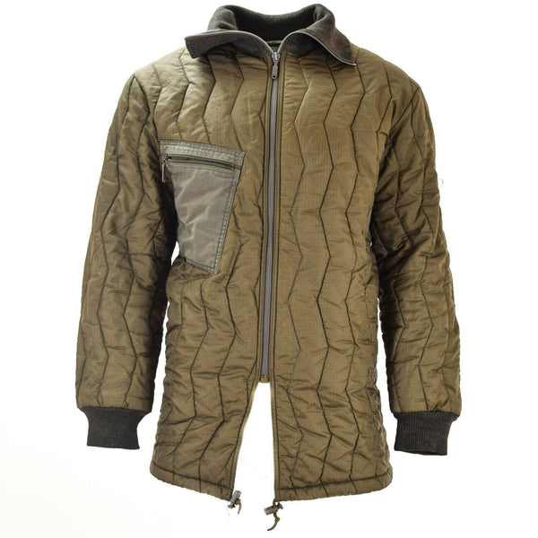 Mens lightweight quilted jacket Original German army field