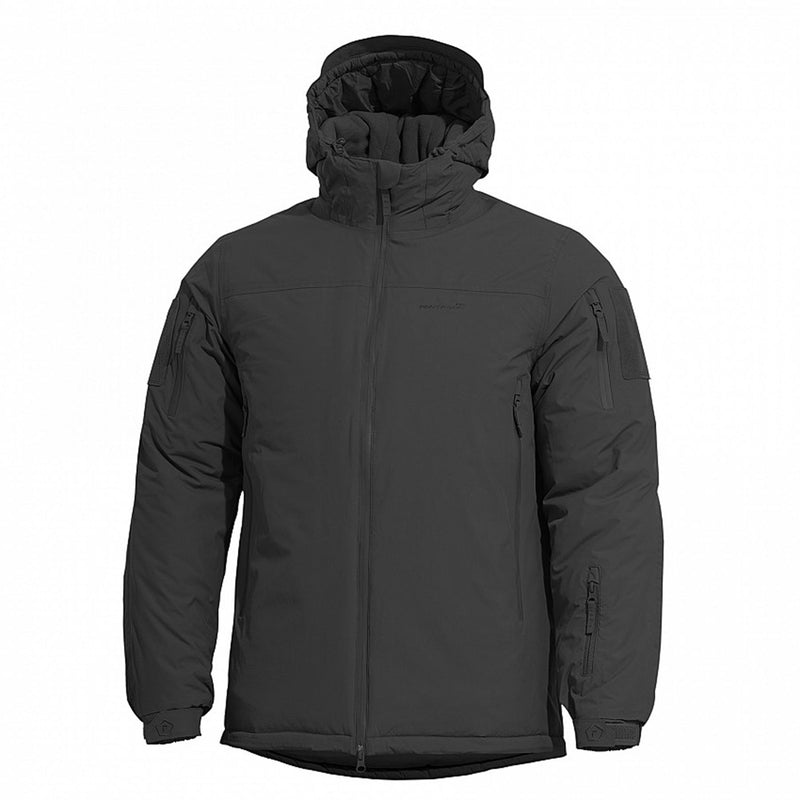 PENTAGON Hoplite Parka army warm winter jacket water repellent hooded Black
