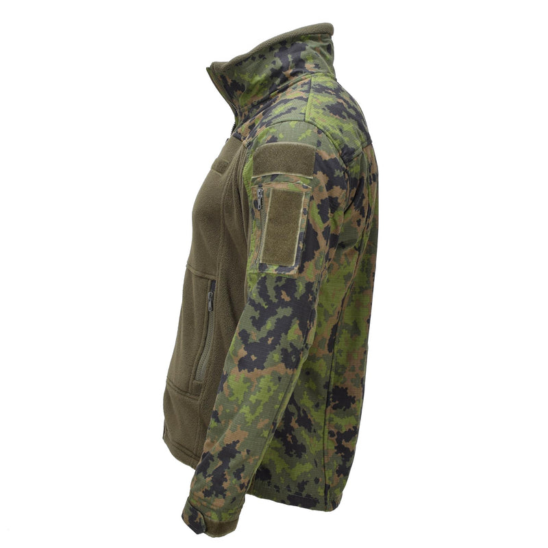 MFH Tactical Jacket YKK Zips Ripstop Vents Adjustable Sleeves M05 Finnish Camo