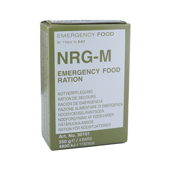 Trek'N Eat NRG-M Army Emergency Survival Food pack prepper ready to eat 275g