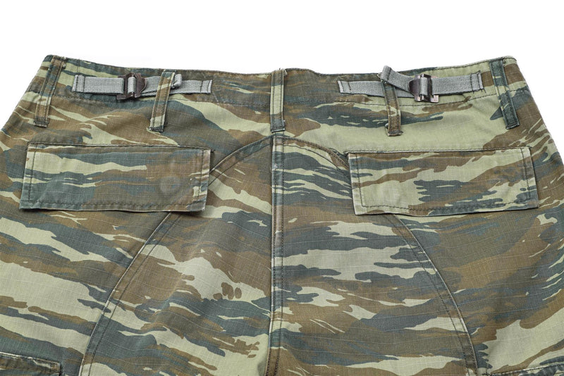 Genuine Greek army BDU pants lizard camo ripstop Greece military surplus trouser