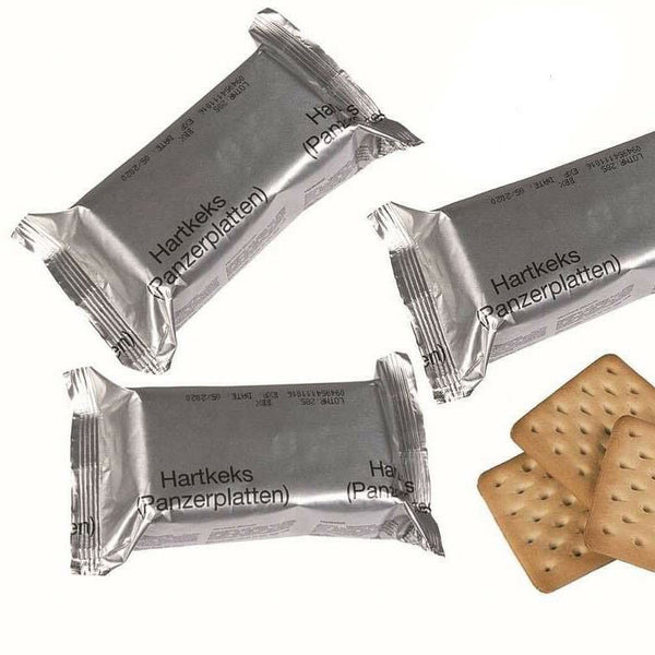 Genuine German army survival food pack Outdoor Biscuits 125g NATO MRE Crackers