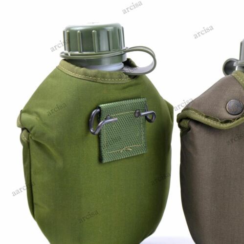 Bouteille d'eau militaire d'origine M48 Bouteille d'eau norvégienne Cantine militaire Norvège