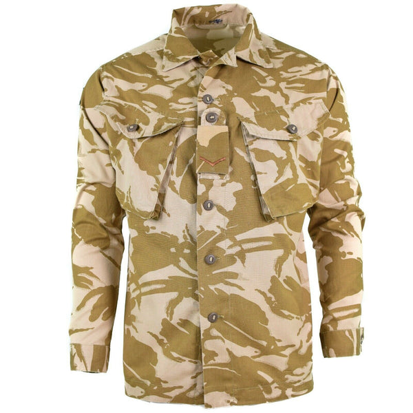 Original British army military combat Desert field jacket shirt lightweight