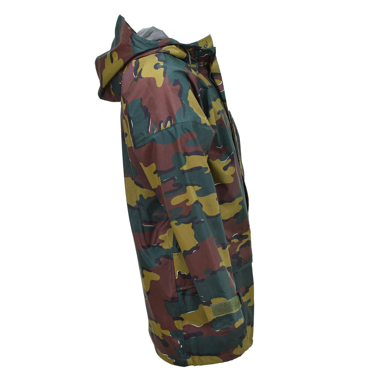 Genuine Belgian Army waterproof parka Jigsaw camo vintage