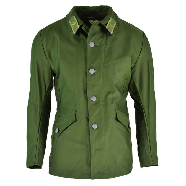 Original Swedish army M59 jacket green military field combat uniform
