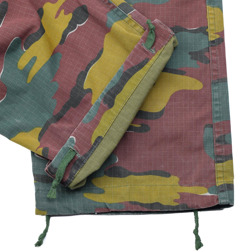 Original Belgian Army Field Combat Trousers Rip Stop Pants Military Surplus