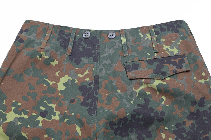 German Military style field cargo pants flecktarn camo combat army ACU trousers