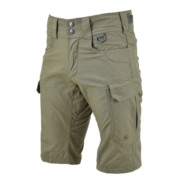 MFH Brand Military style shorts bermuda sturdy cotton ripstop olive uniform NEW