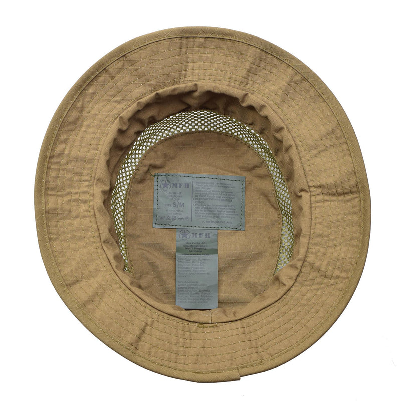 MFH military tactical boonie hat Mesh summer field molle-loops camouflage