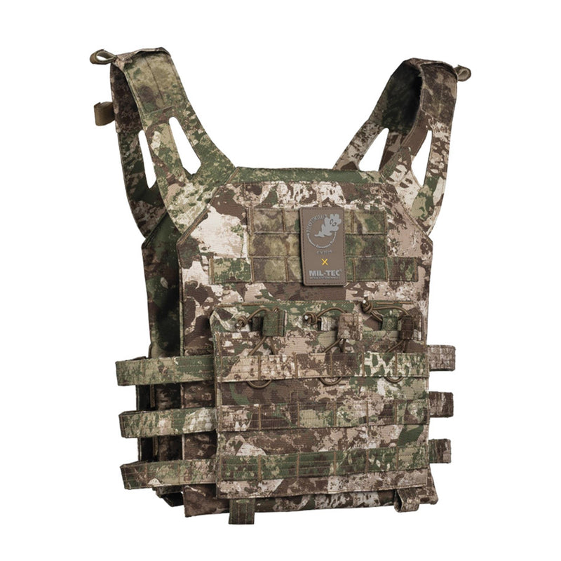 MIL-TEC army Plate carrier Gen II camouflage vest PVC coated comfortable molle