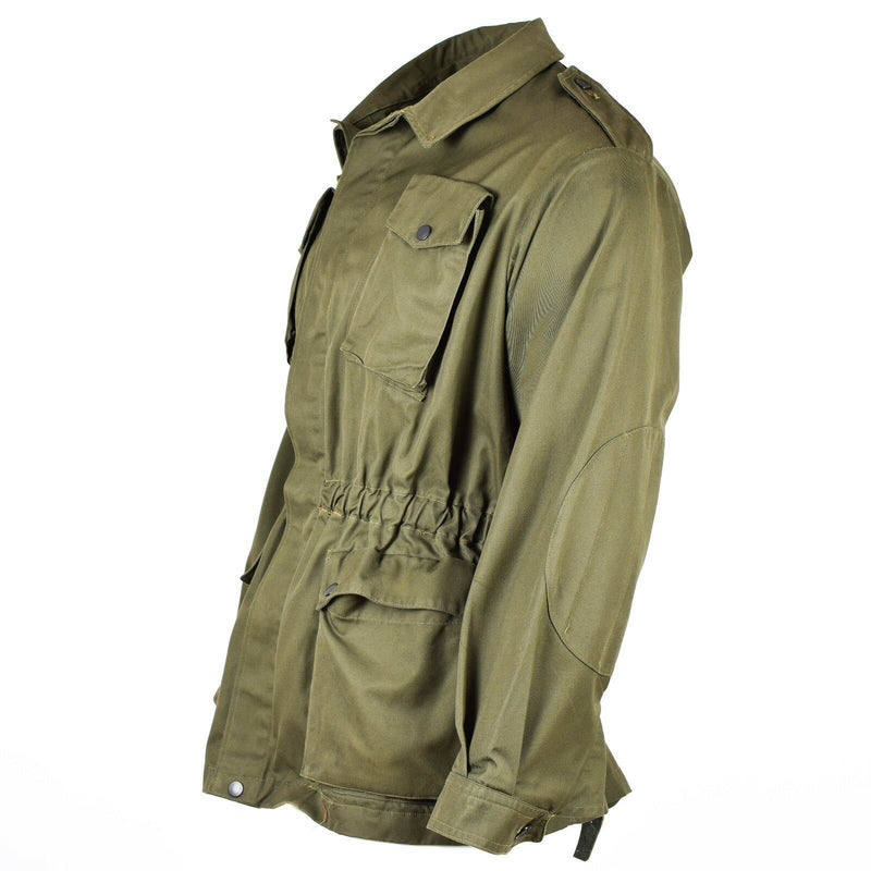 Original Italian army olive green jacket shirt military BDU surplus issue