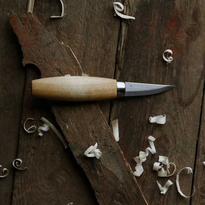 MORAKNIV Woodcarving 120 woodworking natural knife carbon steel carving tool