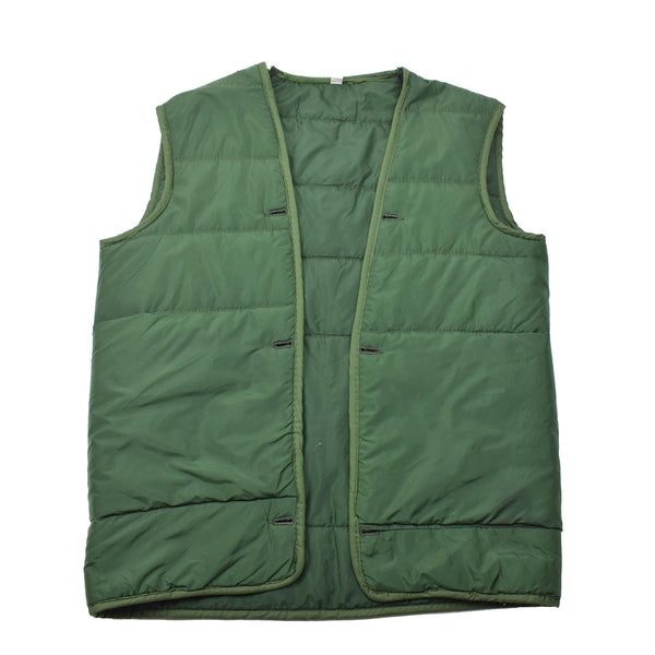 Original Greek military jacket M65 sleeveless liner vest Greece army surplus
