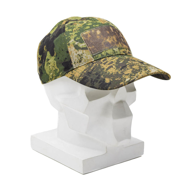 MIL-TEC military style Base Cap camouflage lightweight adjustable patch plates