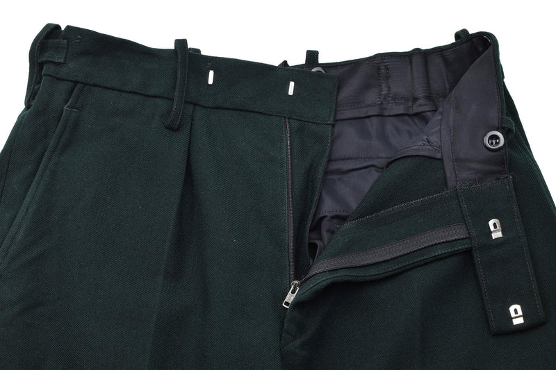Original Irish military royal rangers green wool pants dress formal trousers