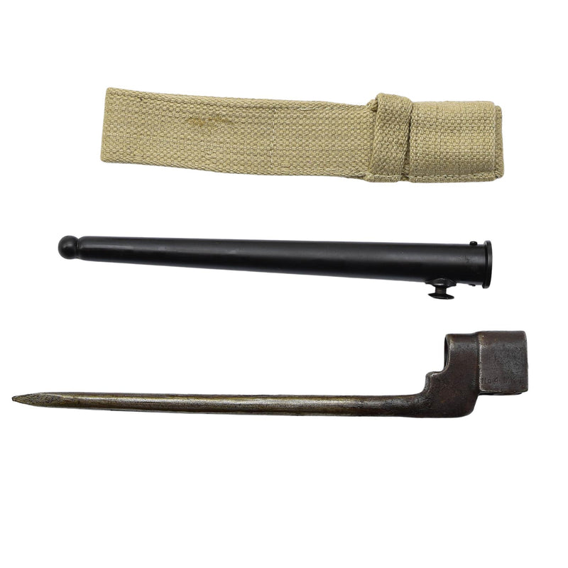 Original British military spike bayonet scabbard frog combat knife sheath NEW