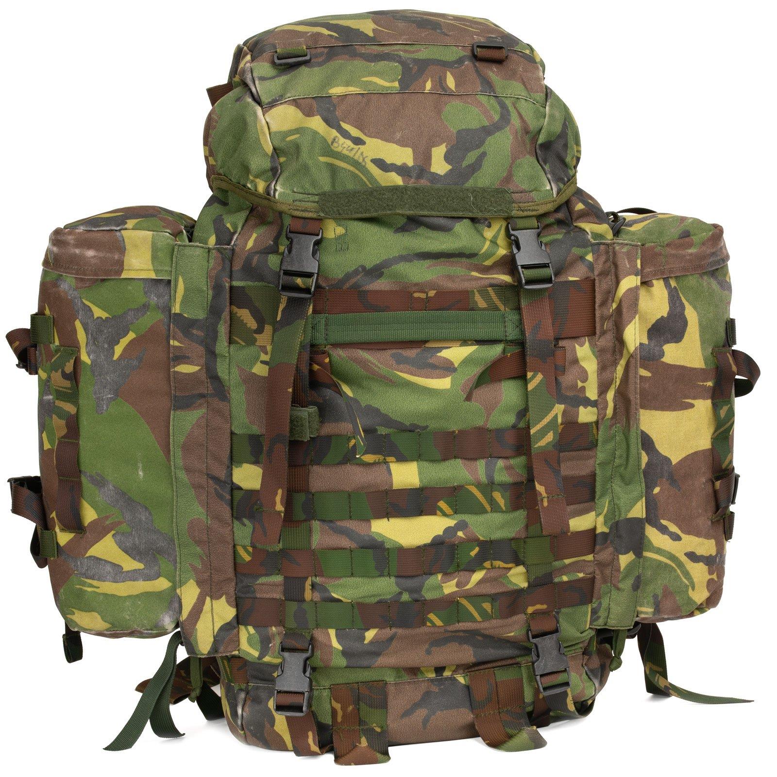 Authentic Dutch military 60L tactical backpack woodland NEW - GoMilitar