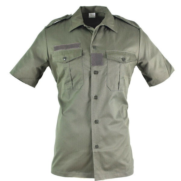 Original French army Olive OD shirt short sleeves F2 T-shirts NEW
