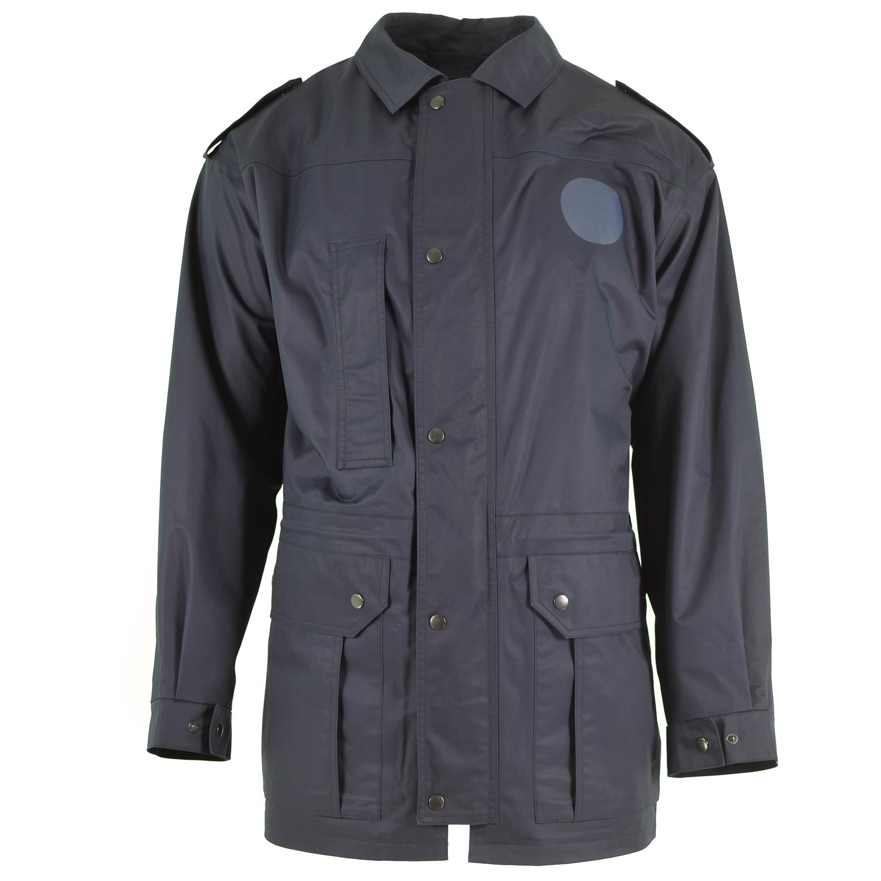 Dark blue parka mens Original Dutch police issue parka blue