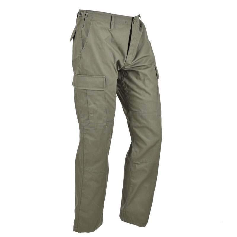 Mil-Tec Brand U.S. Army style olive BDU pants field troops ripstop trousers