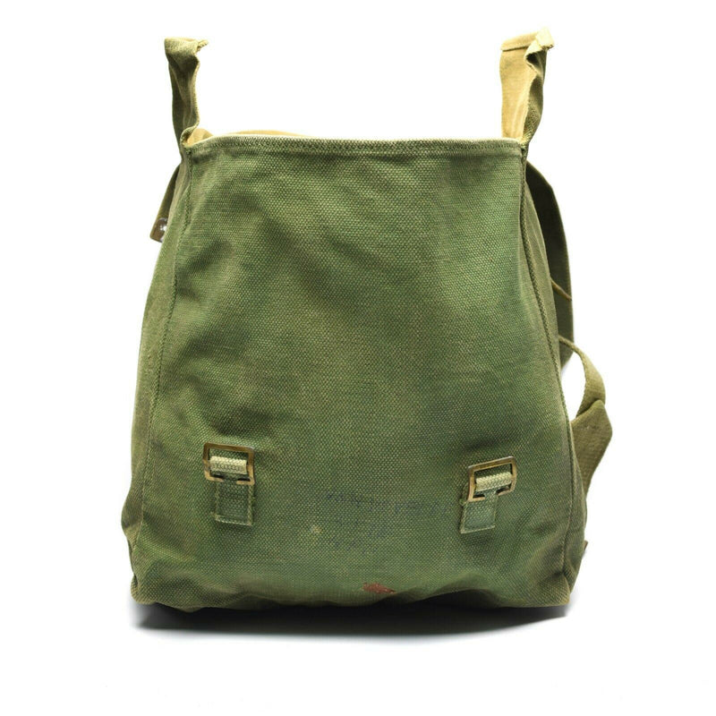 Original British Military M37 Haversack Canvas Bag Large Side Bag Olive