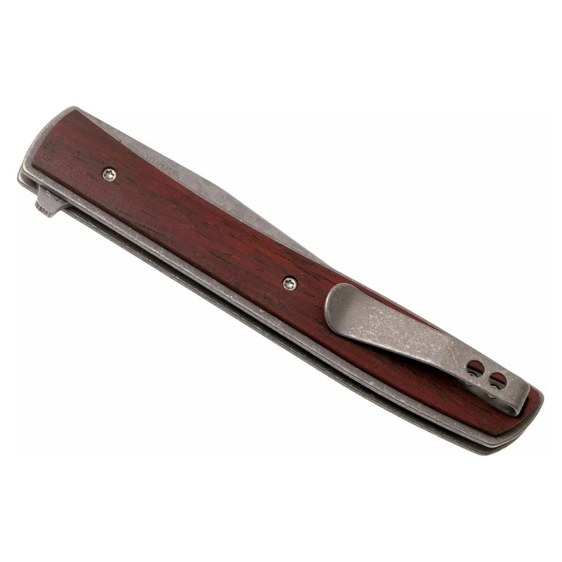 Boker Plus Urban Trapper Pocket Knife Damascus Blade Cocobolo Wood Handle