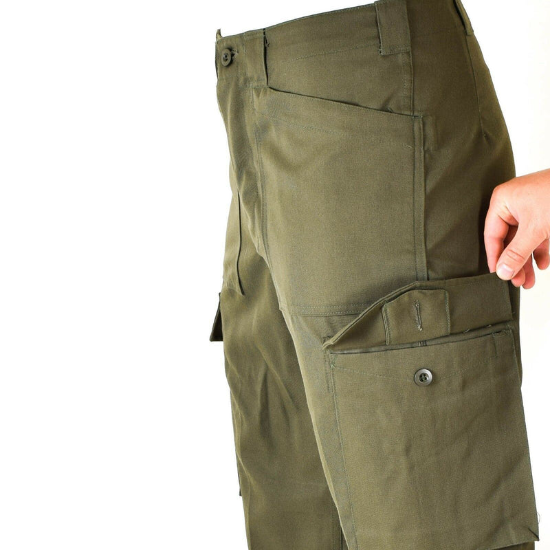 Genuine Austrian army pants M65 O.D Military combat field Trousers Olive BDU