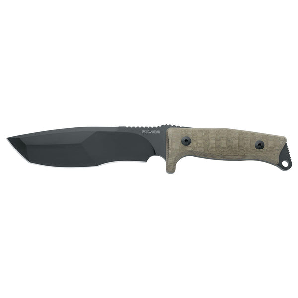 Fox Knives FX-132 MGT Trapper fixed tactical knife field tanto N690Co black blade