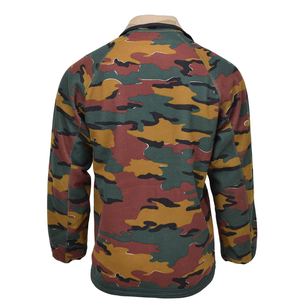 Fleece jacket army Original Belgian reversible windstopper BDU jigsaw  jumper - GoMilitar