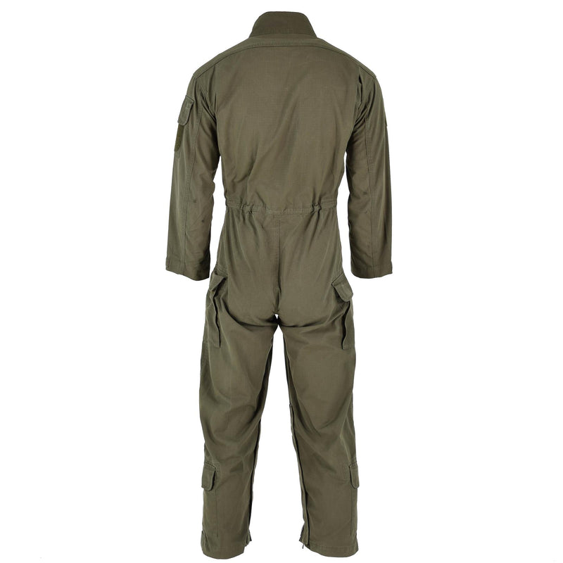 Original Austrian army coverall olive green ripstop jumpsuit military surplus