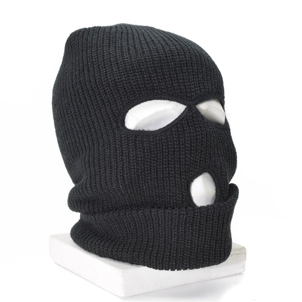 Brand Mil-Tec Balaclava 3 holes THINSULATE™ black face mask tactical gear winter
