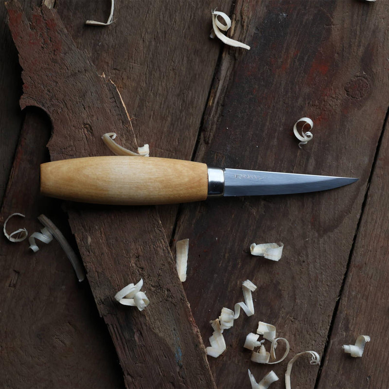 MORAKNIV Woodcarving 106 woodwork tool carbon steel craftsmen carving knife