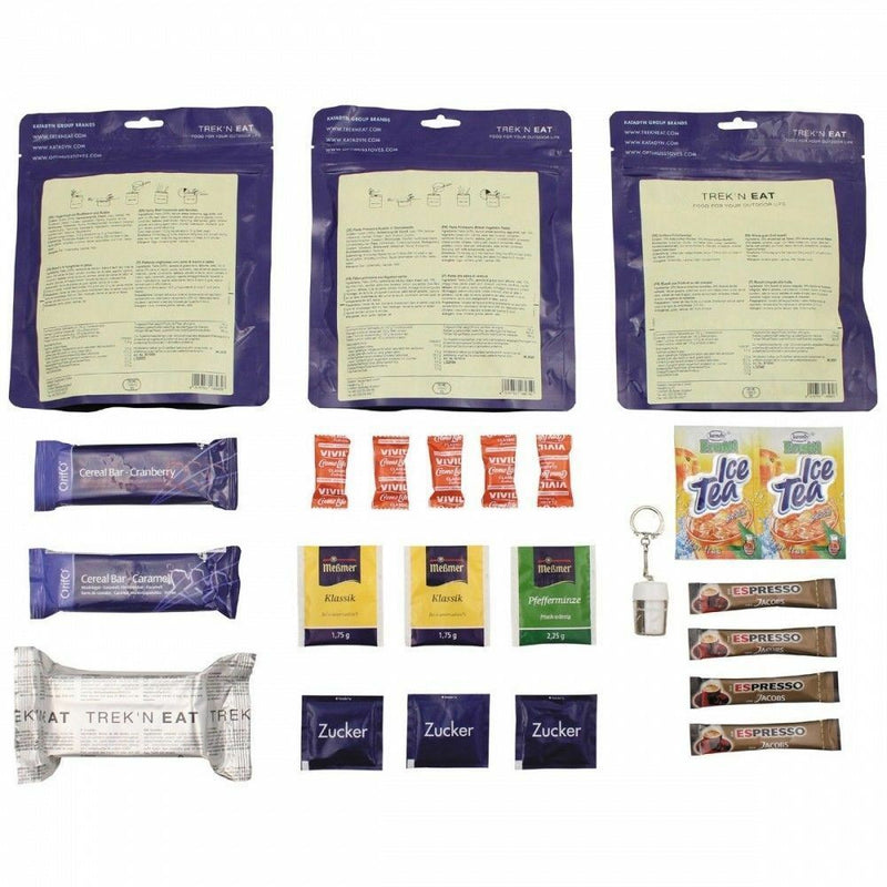 Emergency ration army survival food 1 day ration military Meal Food prepper 24 h (TYP1)