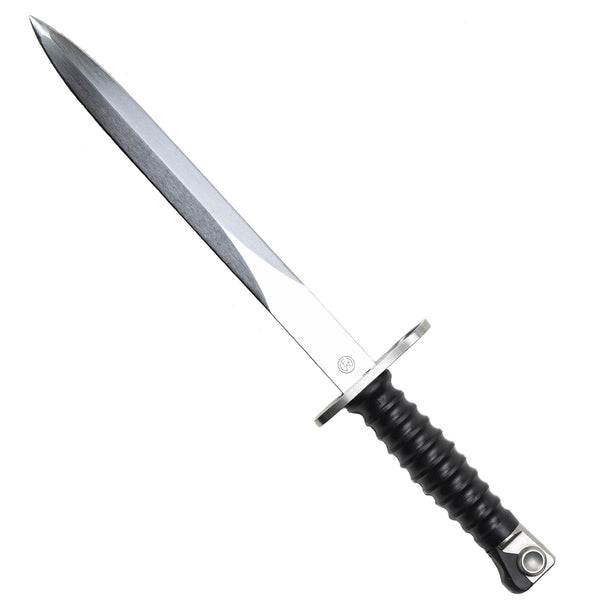 Original Swiss military M57 bayonet combat knife leather sheath scabbard army