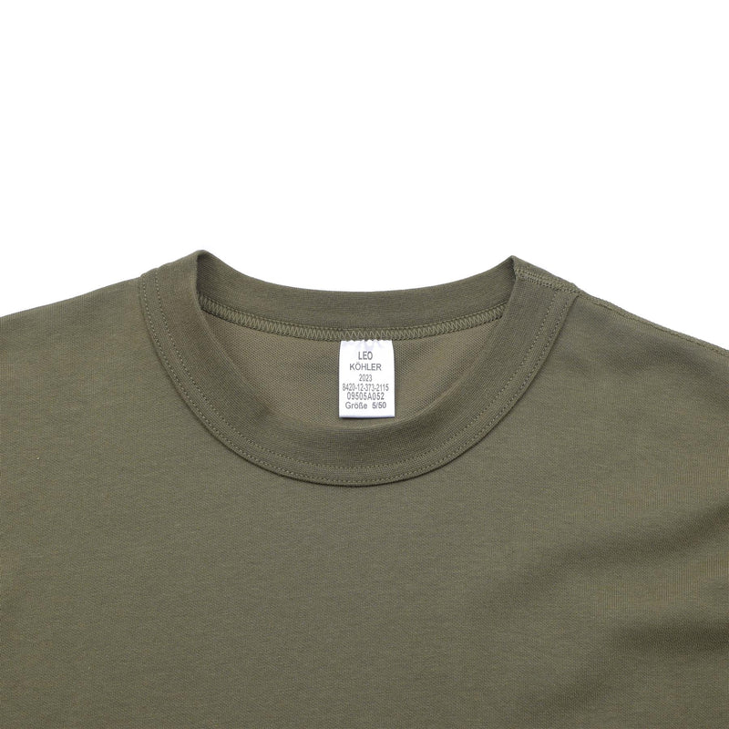 Leo Kohler tactical military T-Shirts BW short sleeve undershirt tropical olive