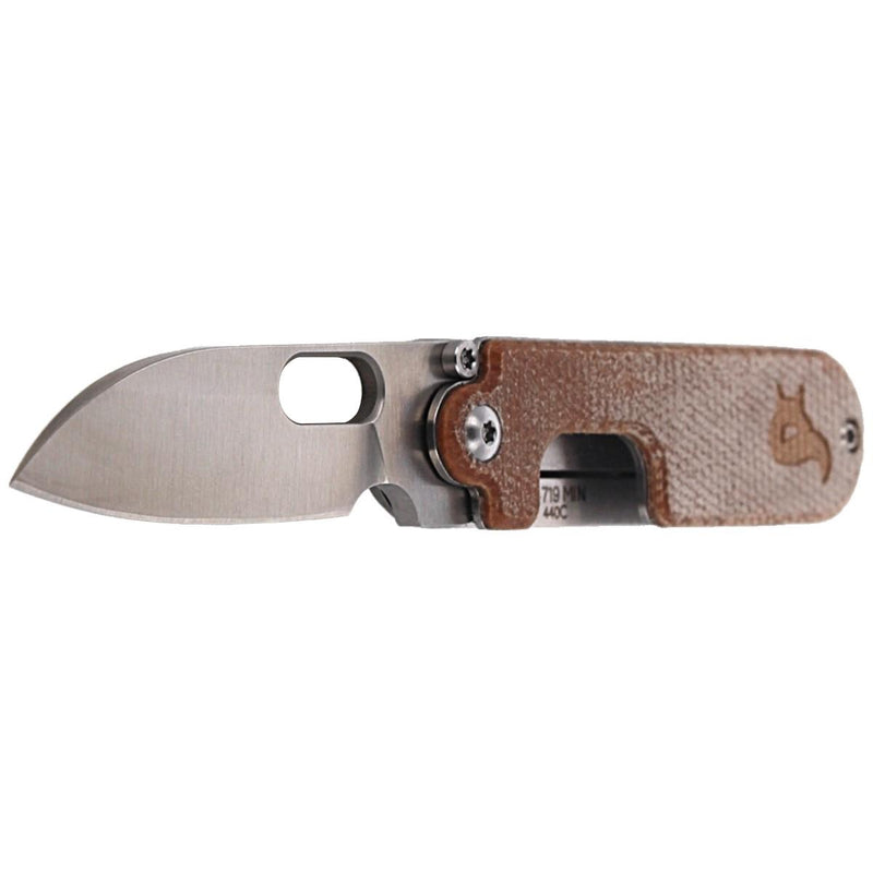 Fox Knives BEAN GEN2 folding pocket knife Micarta handle stainless steel 440C